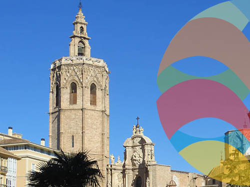 Plaça Reina y Catedral de Valencia